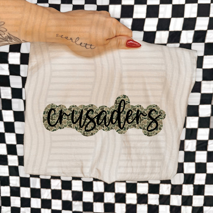 Camo Mascots DTF Print