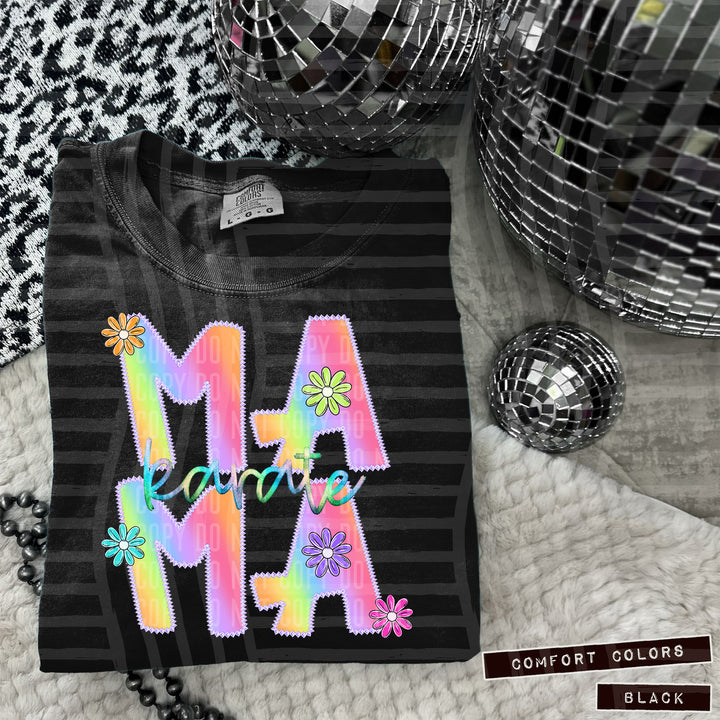 Rainbow Sports Mama DTF Print