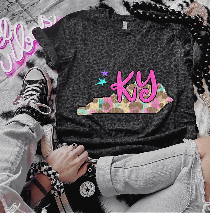 Preppy Bright States DTF Print