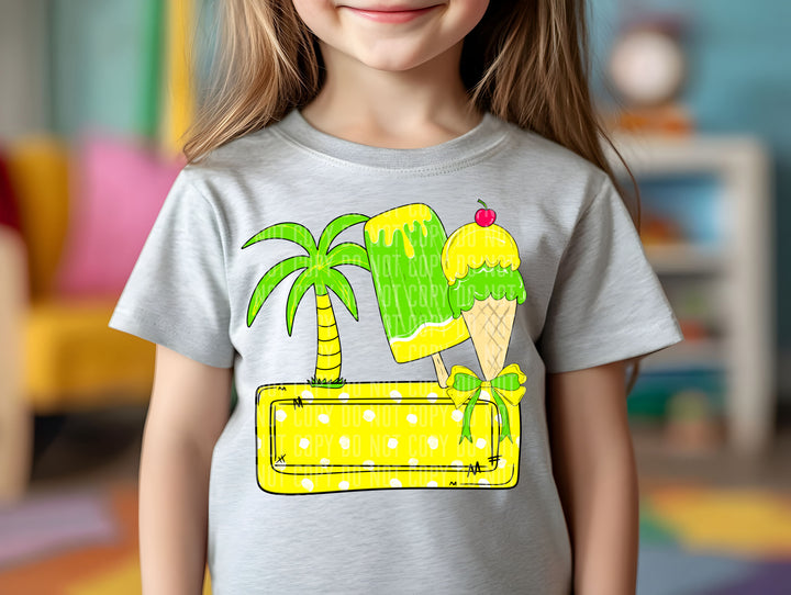 Kids Name Plates DTF Print
