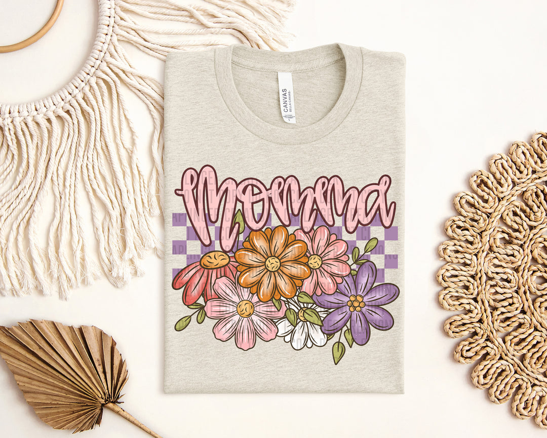 Floral Mothers Names DTF Print