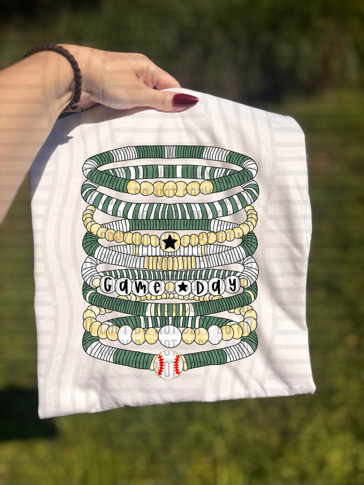 Baseball Bracelets DTF Print