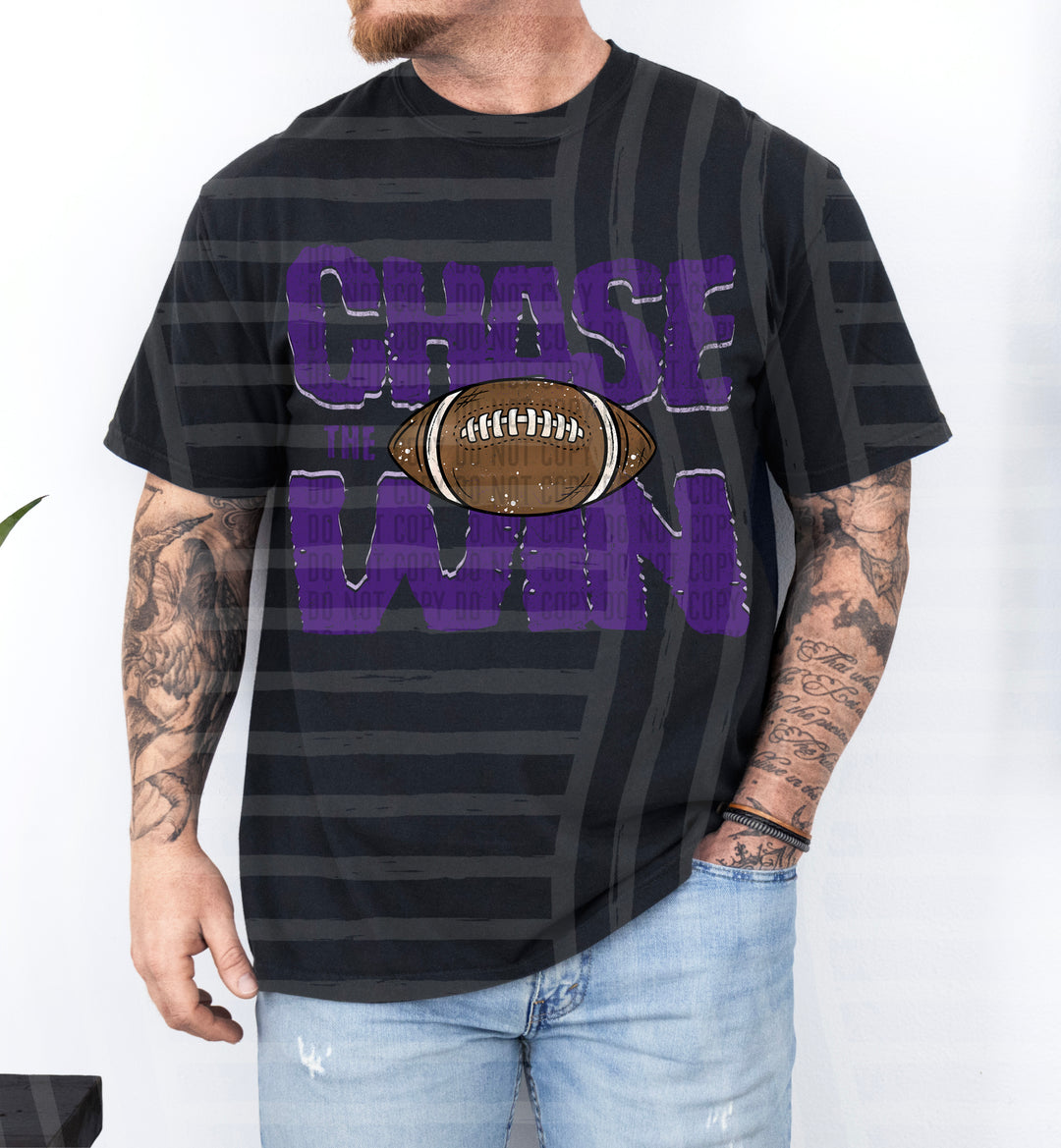 Chase The Win Football DTF Print