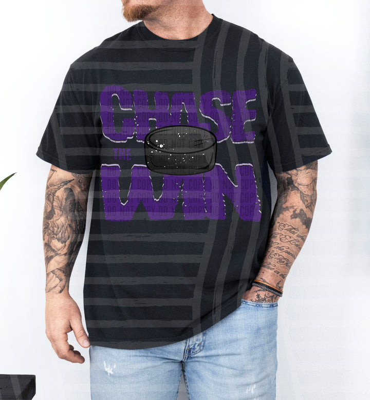 Chase The Win Hockey DTF Print