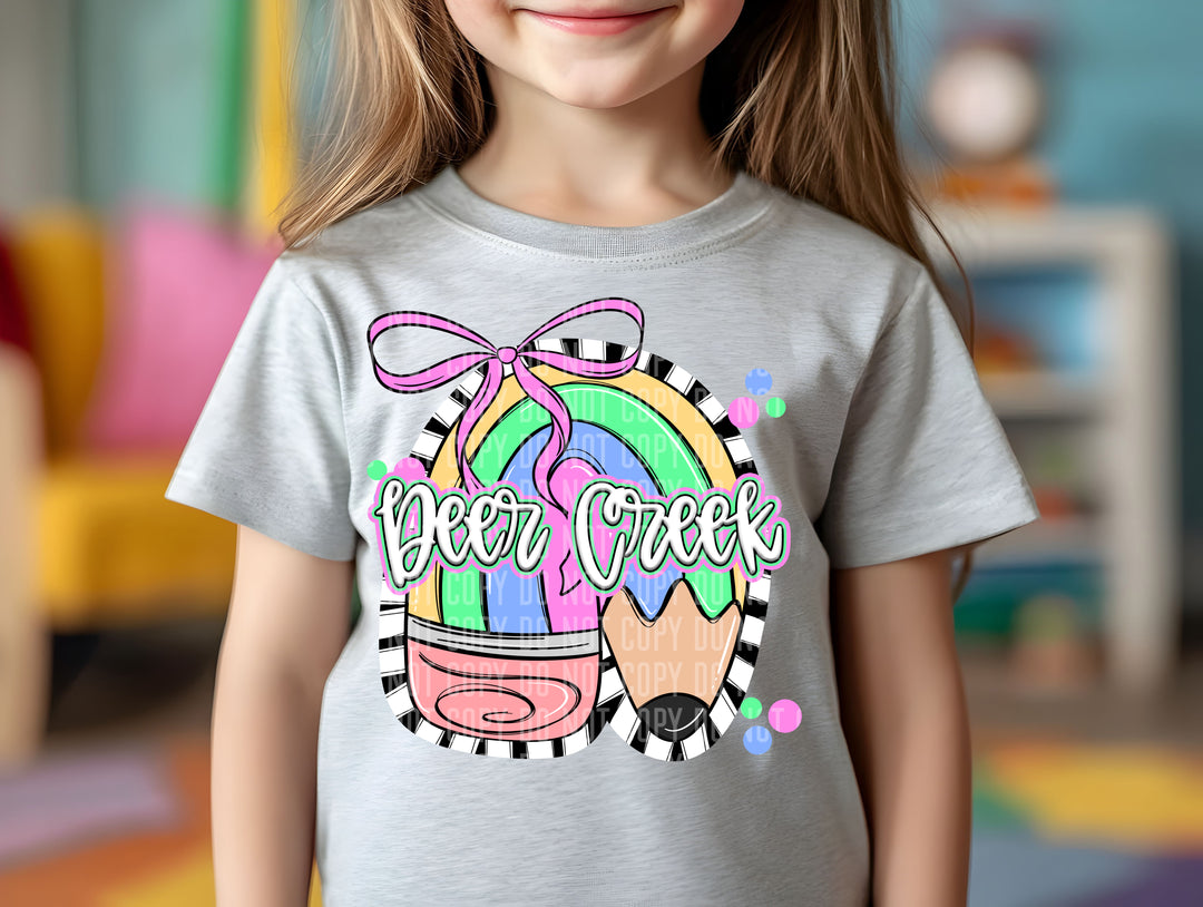 Preppy Pencil DTF Print