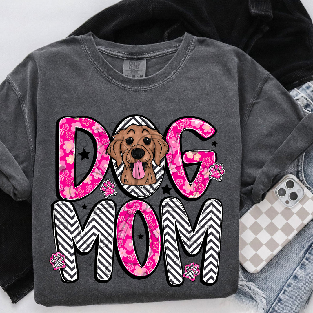 Dog Mom DTF Print