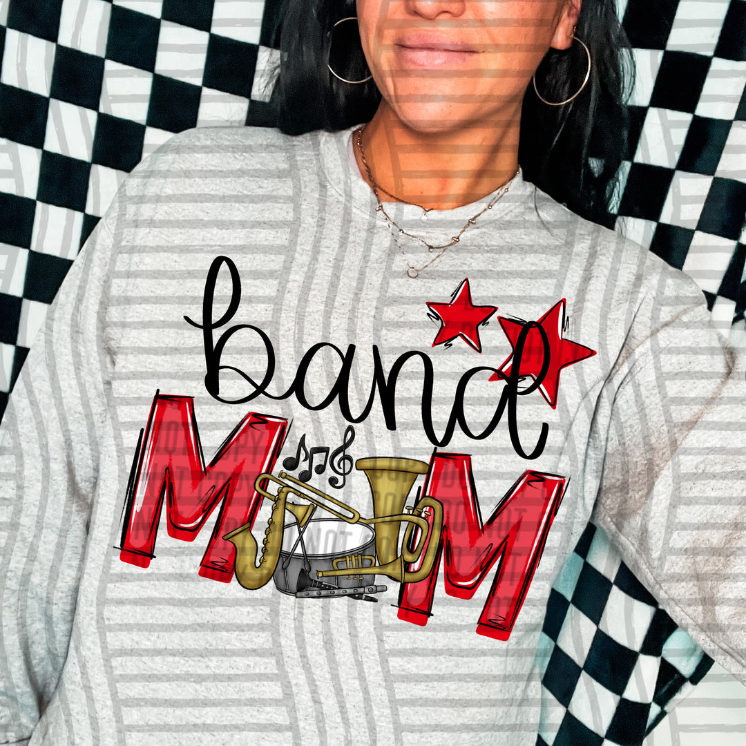 Sports Mom Band DTF Print