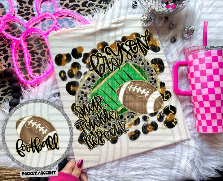 Snap Tackle Repeat DTF Print