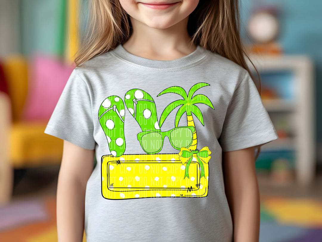 Kids Name Plates DTF Print