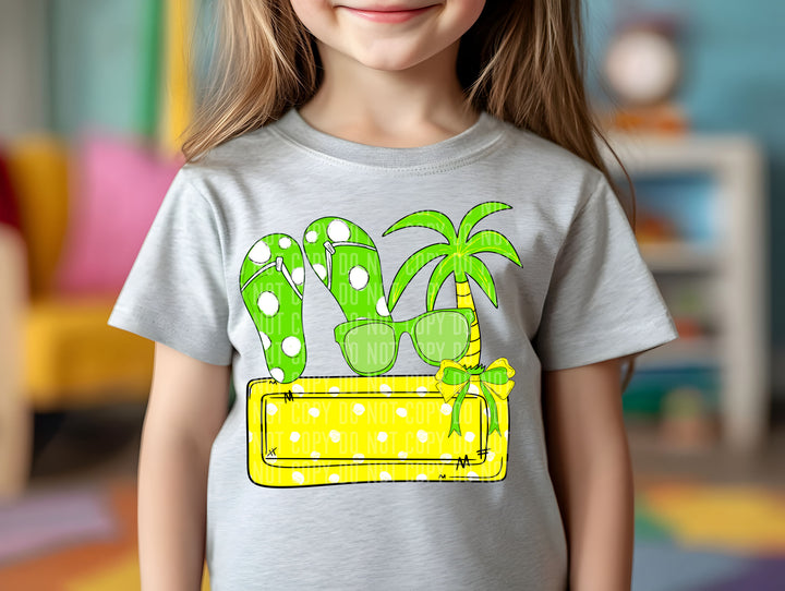 Kids Name Plates DTF Print