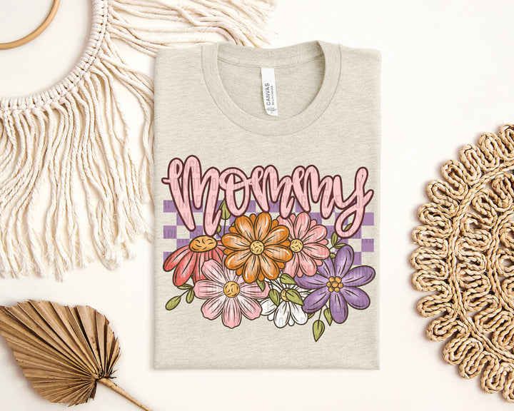 Floral Mothers Names DTF Print