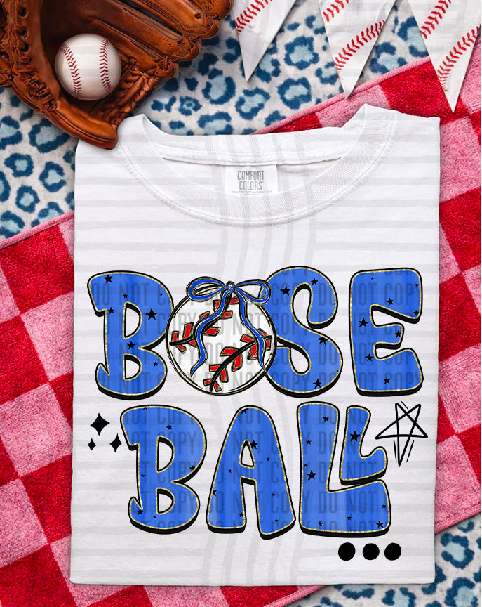 Baseball Retro DTF Print