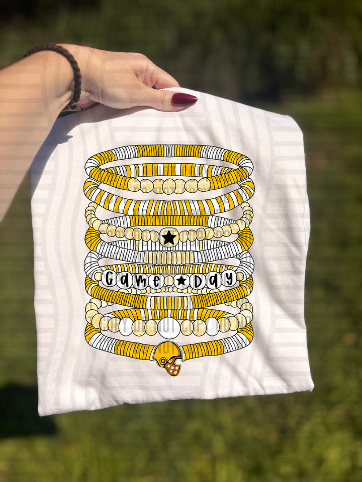 Football Helmet Bracelets DTF Print