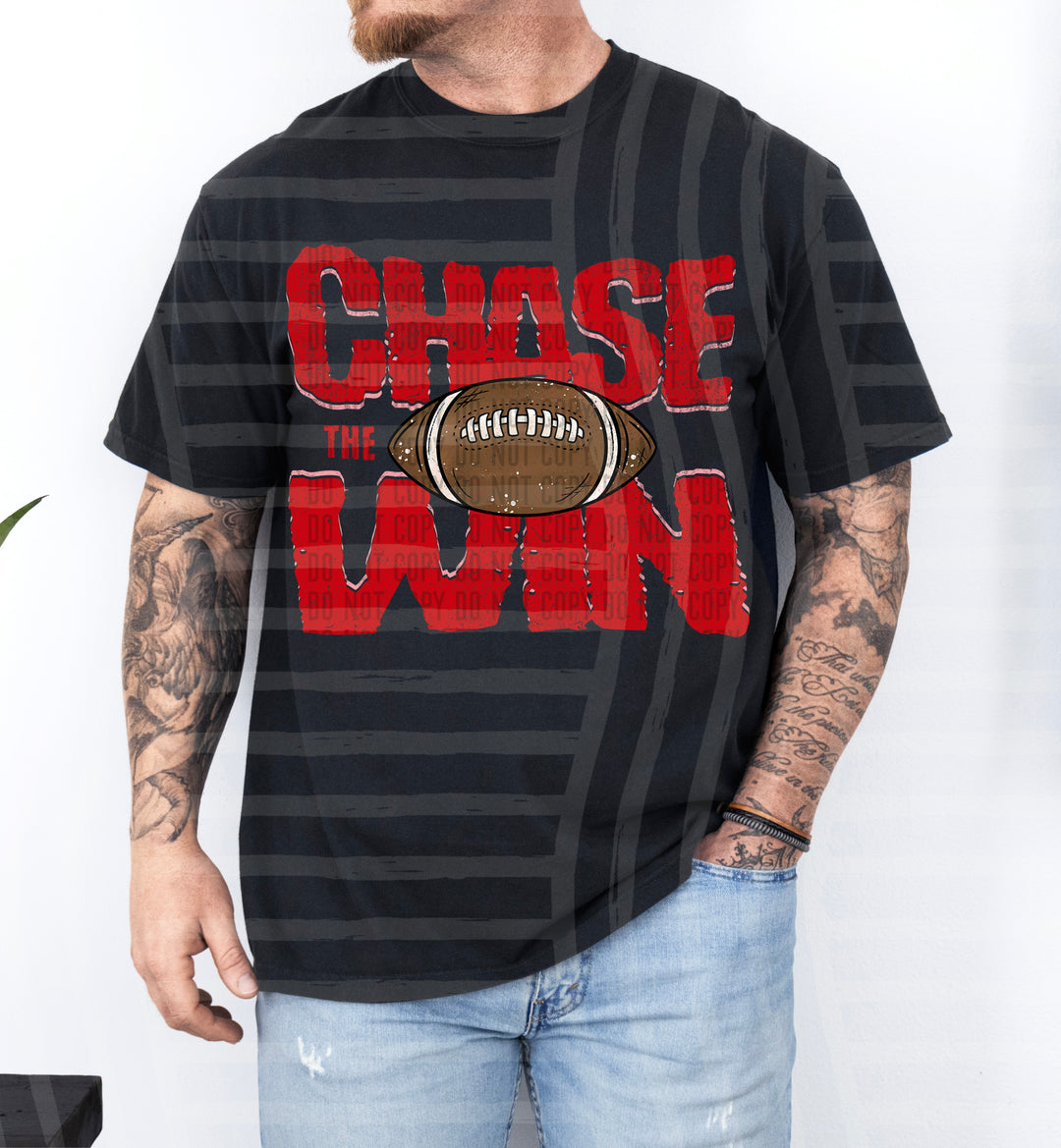 Chase The Win Football DTF Print