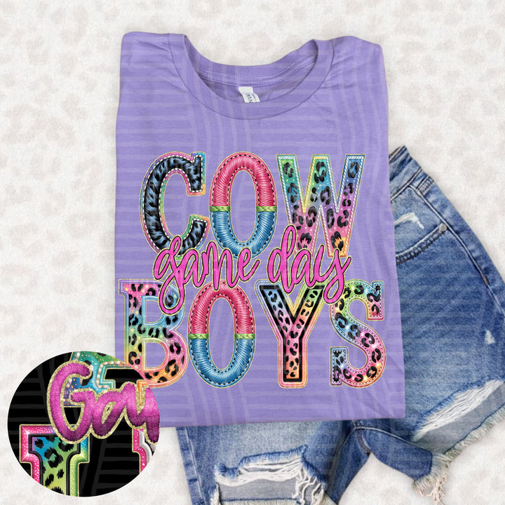 Rainbow Mitchymatchy DTF Print