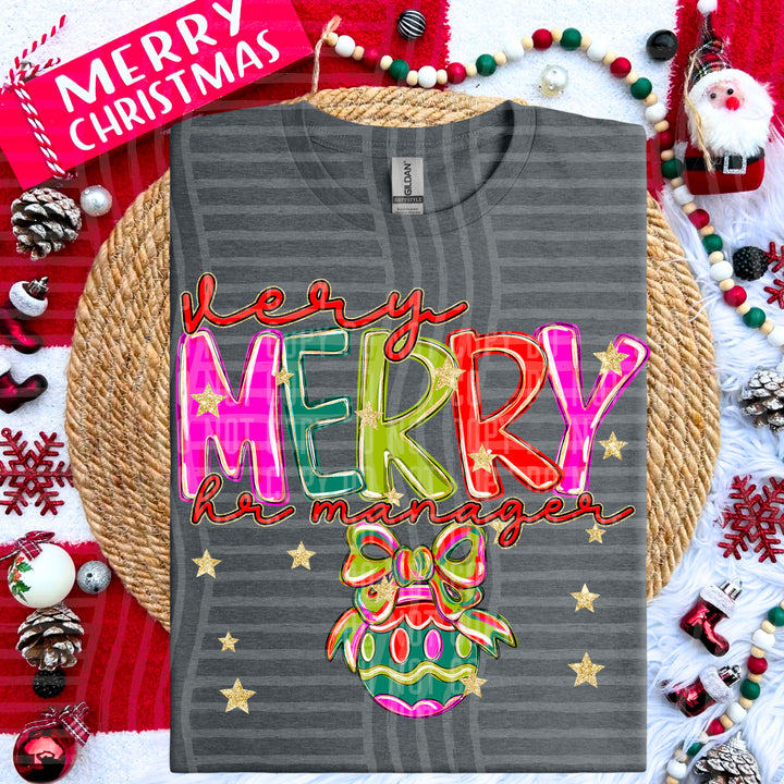 Holly Jolly DTF Print