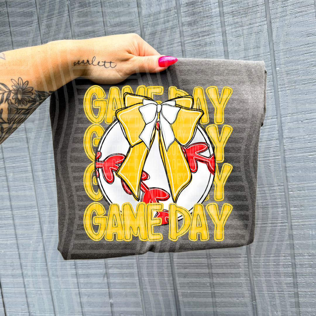 Game Day Sports Balls DTF Print