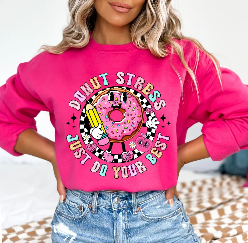Donut Stress On The Test DTF Print