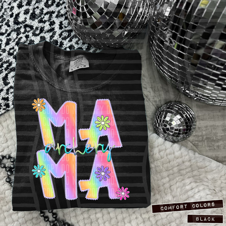 Rainbow Sports Mama DTF Print