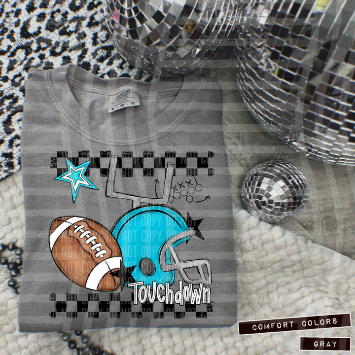 Football Helmet DTF Print