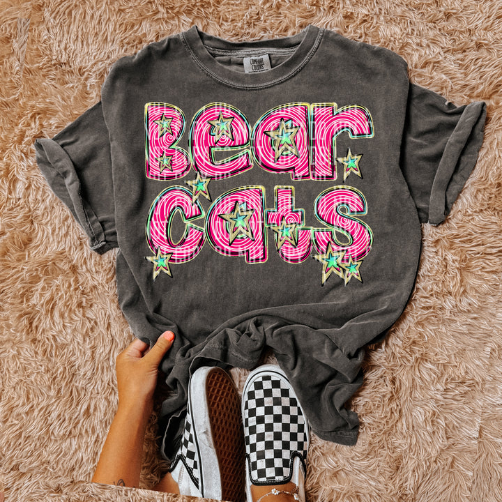 Pink Swirls DTF Print