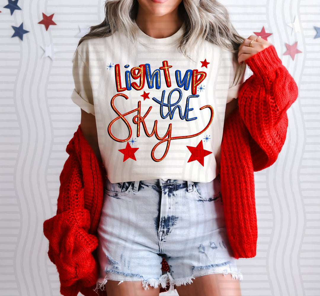 Light Up The Sky DTF Print