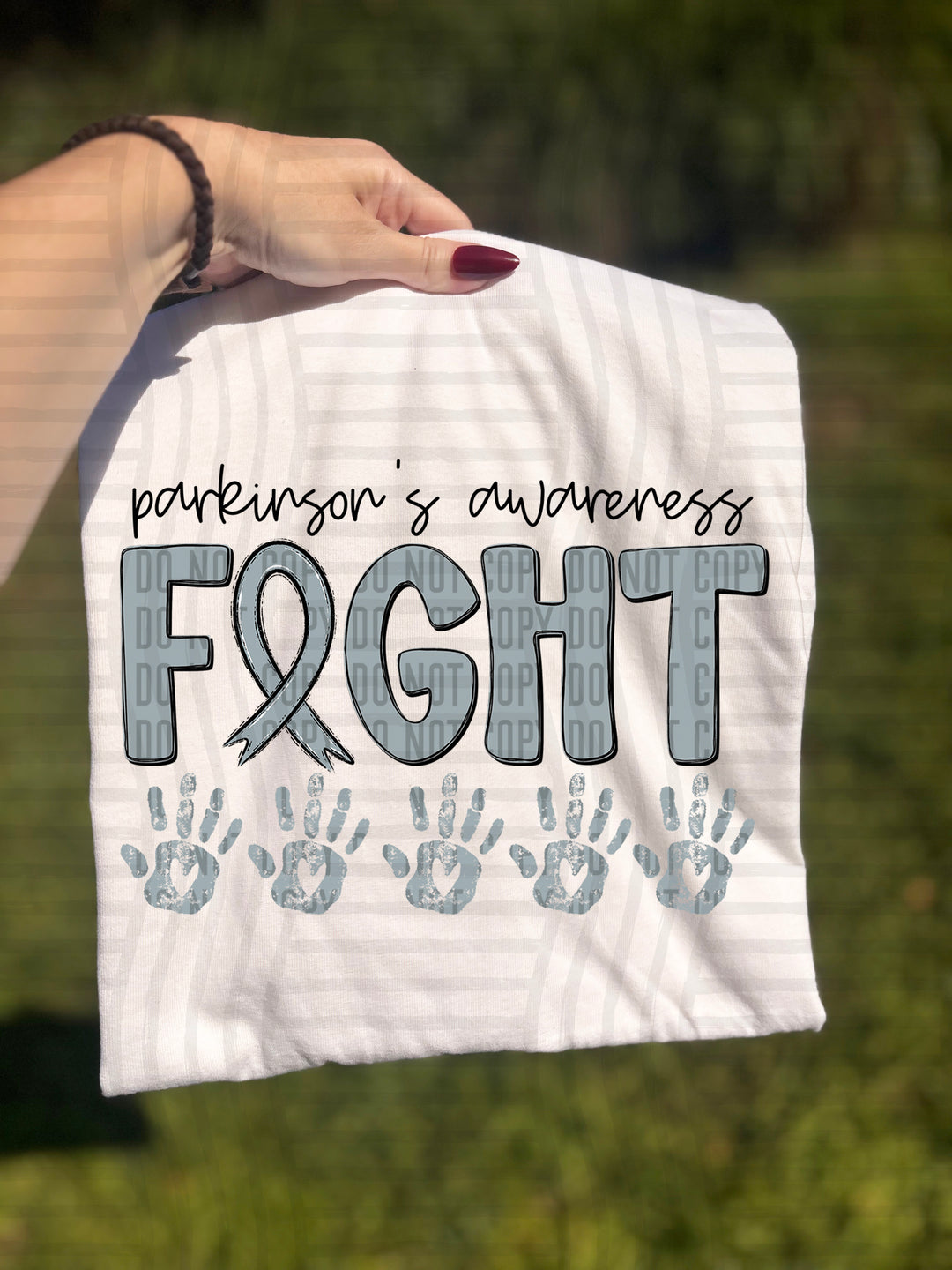 Parkinsons Awareness DTF Print