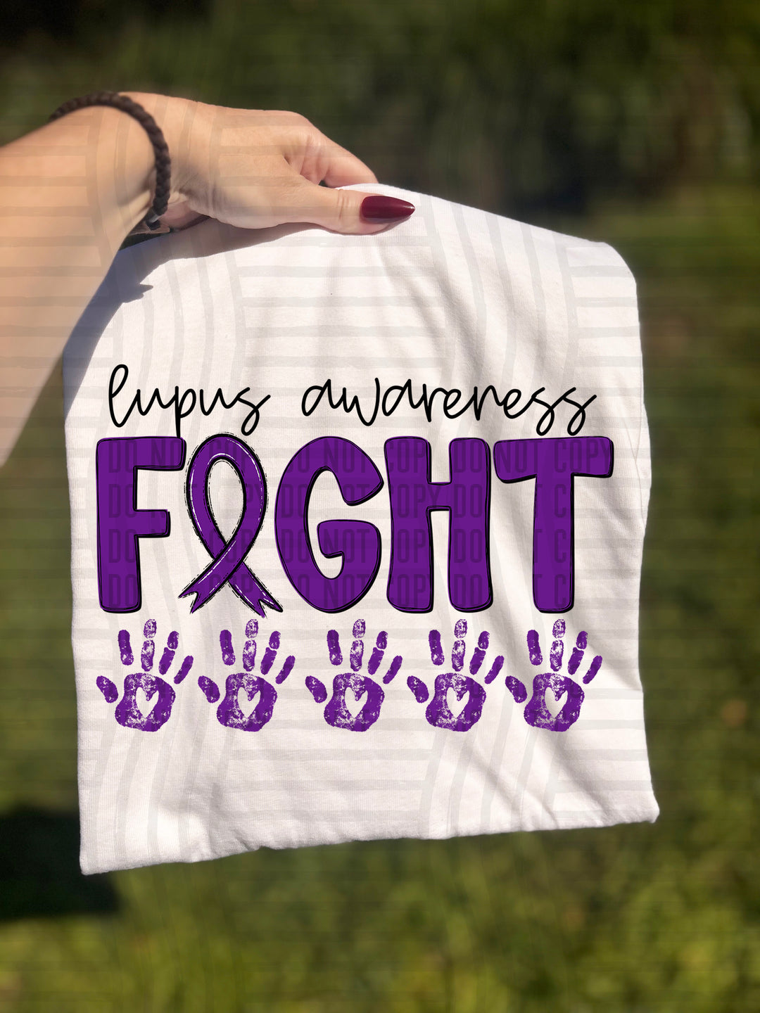 Lupus Awareness DTF Print
