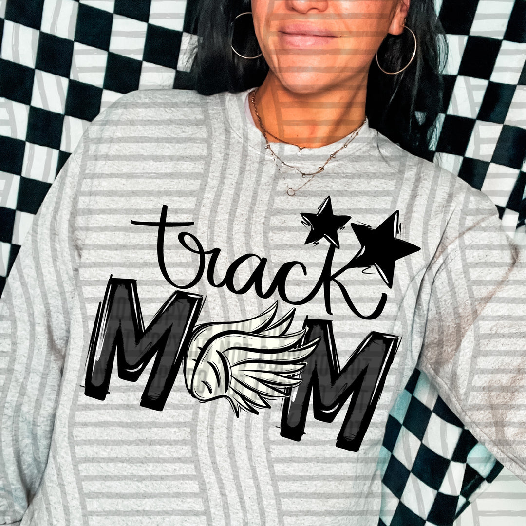 Sports Mom Track DTF Print