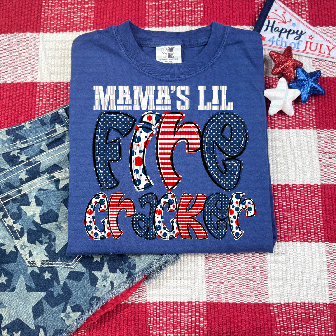 Mama’s Lil Firecracker DTF Print