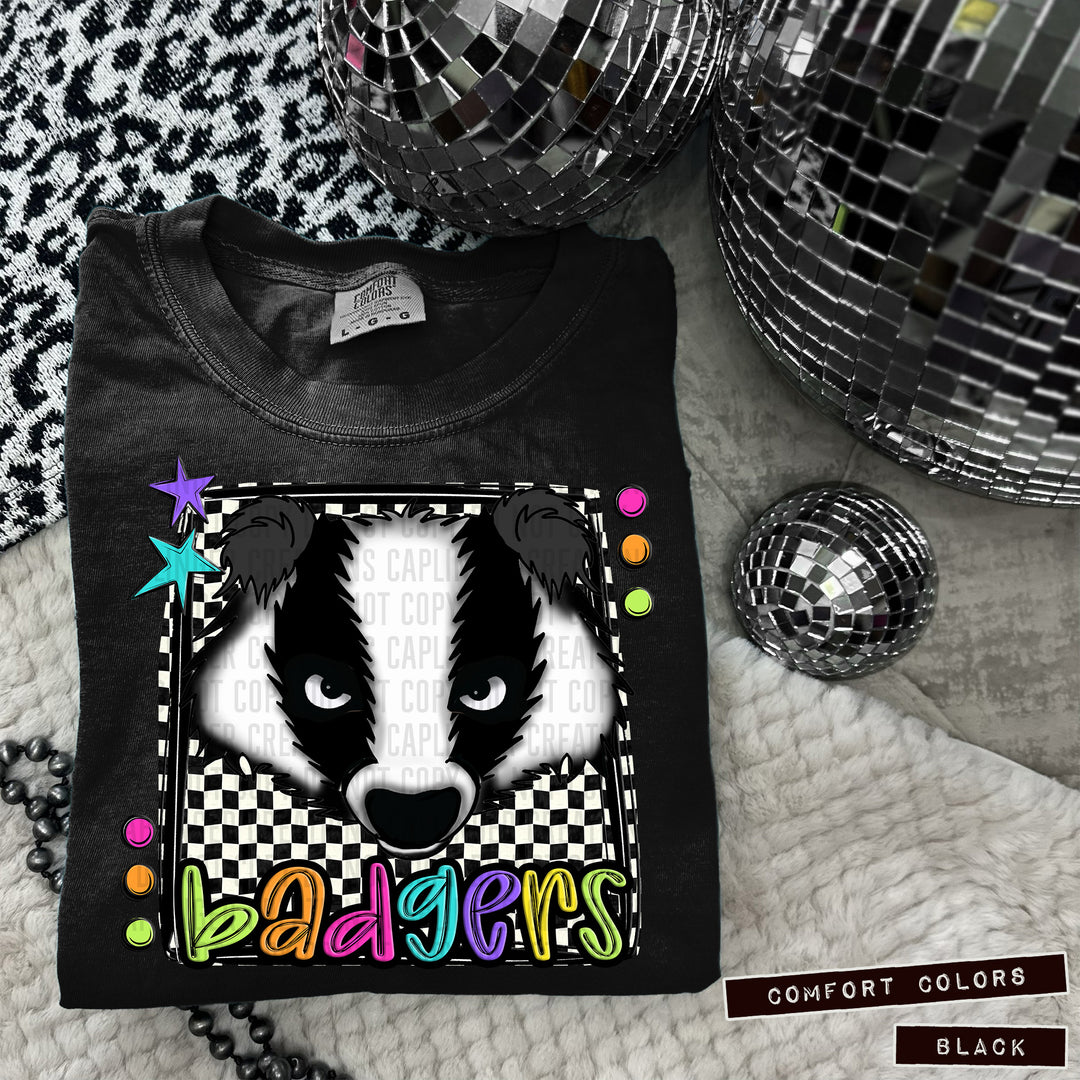 Preppy Bright Mascots Round 2 DTF Print