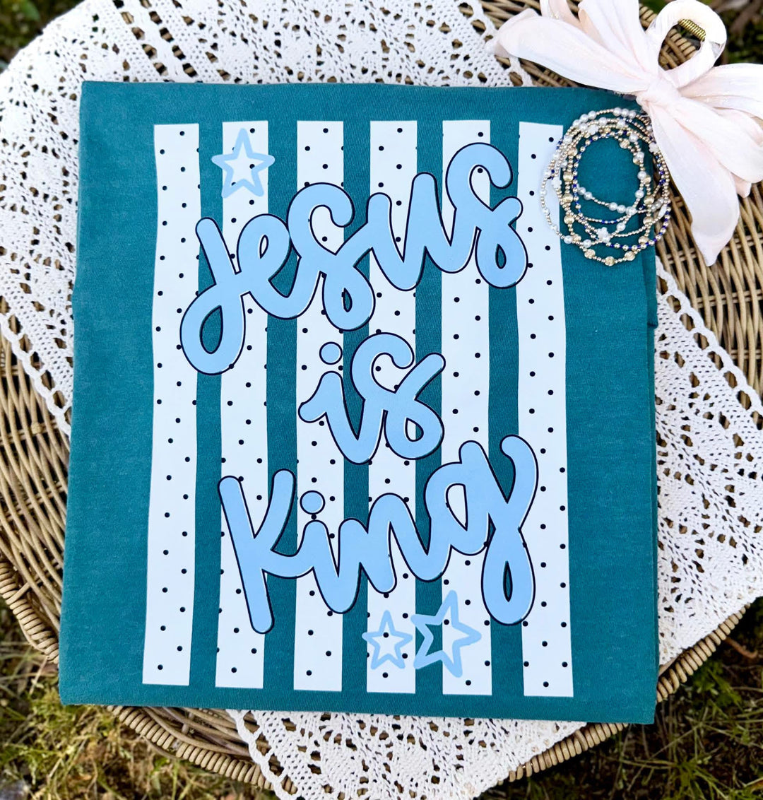 Jesus Is King DTF Print