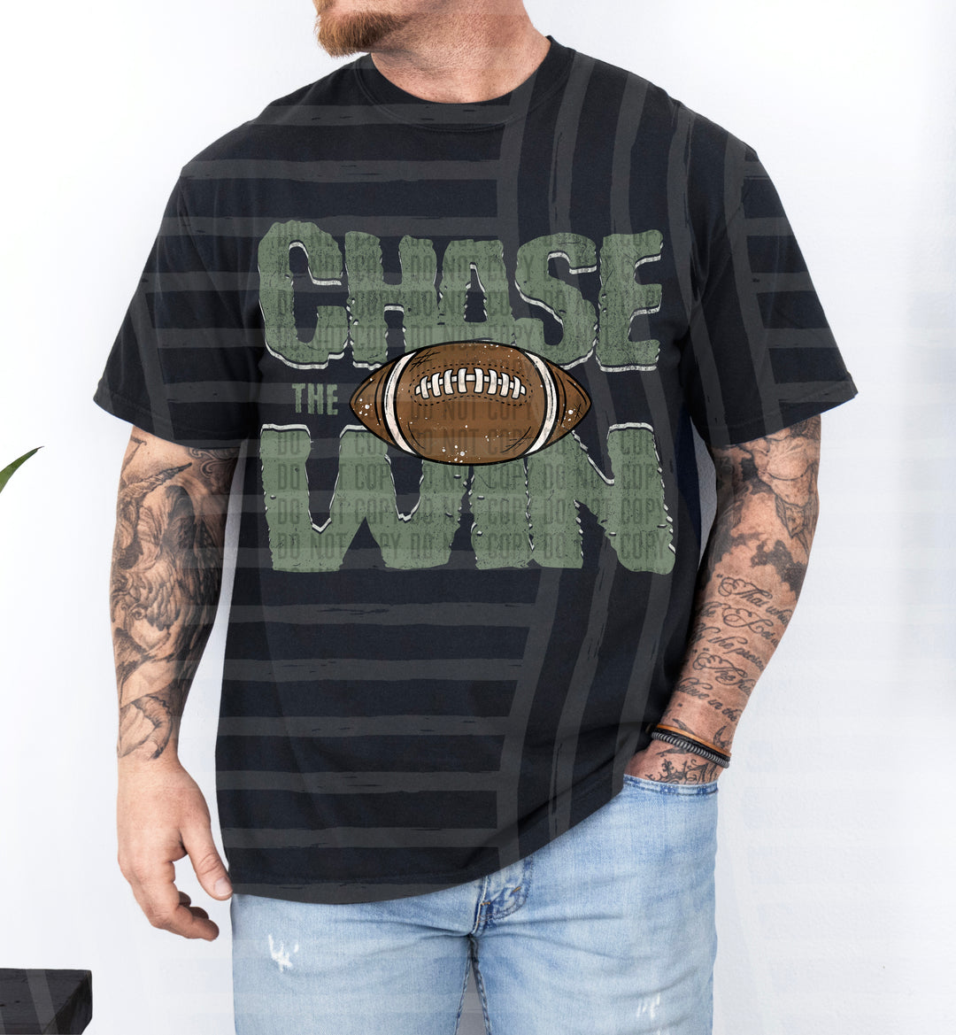Chase The Win Football DTF Print
