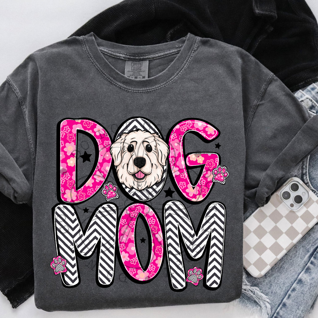 Dog Mom DTF Print