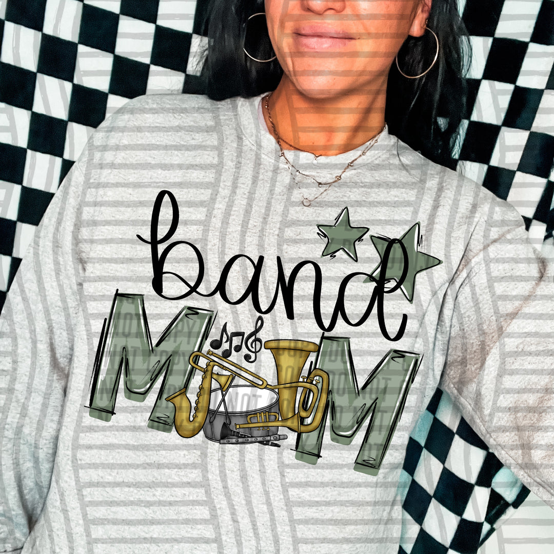 Sports Mom Band DTF Print
