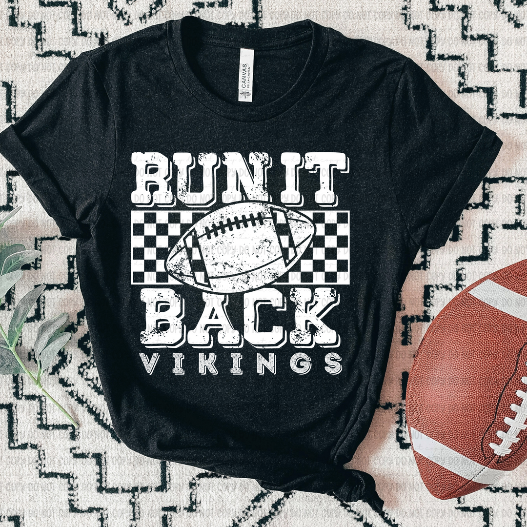 Run it Back Mascots DTF Print