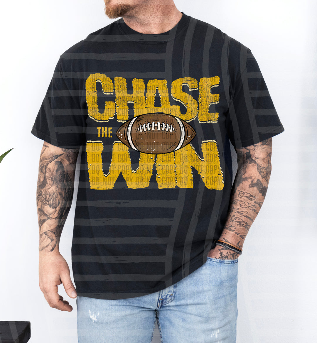 Chase The Win Football DTF Print