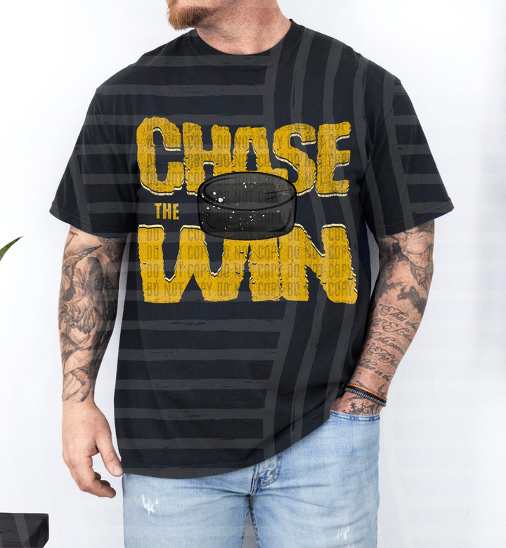 Chase The Win Hockey DTF Print