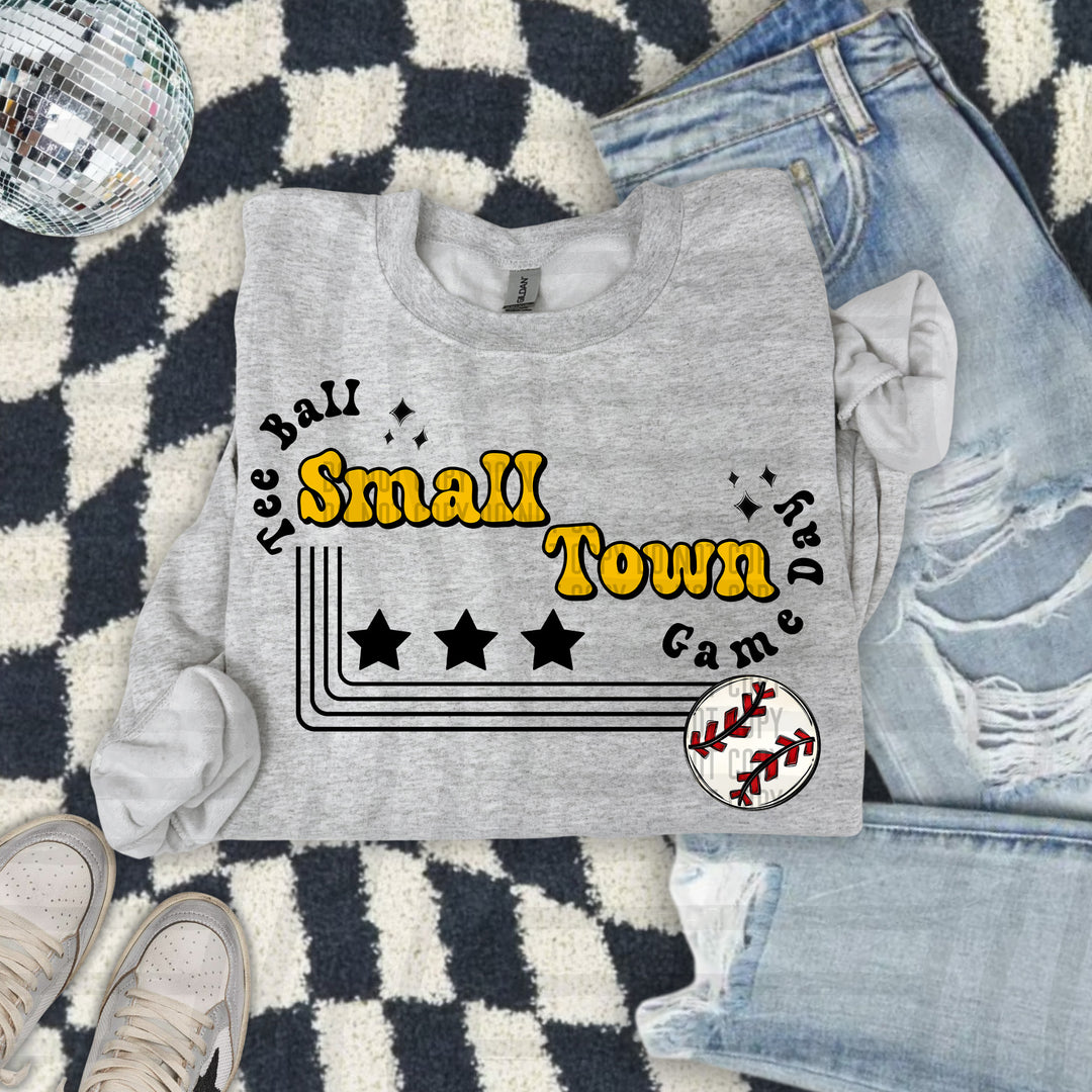 Small Town Tee Ball DTF Print