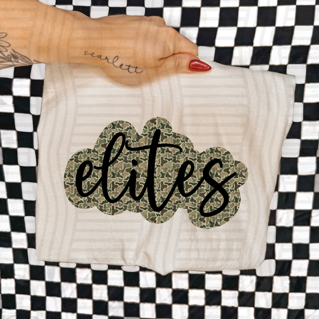 Camo Mascots DTF Print