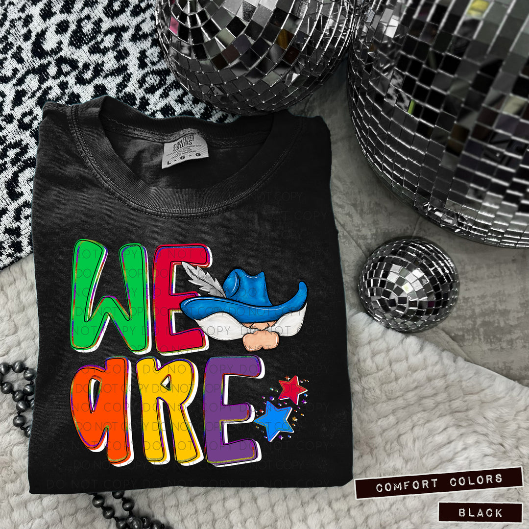 We Are Mascot Heads DTF Print