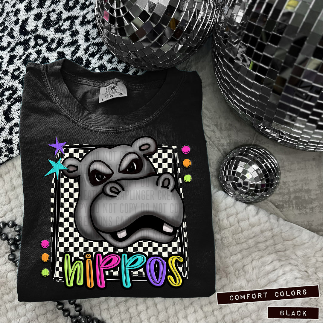 Preppy Bright Mascots Round 2 DTF Print