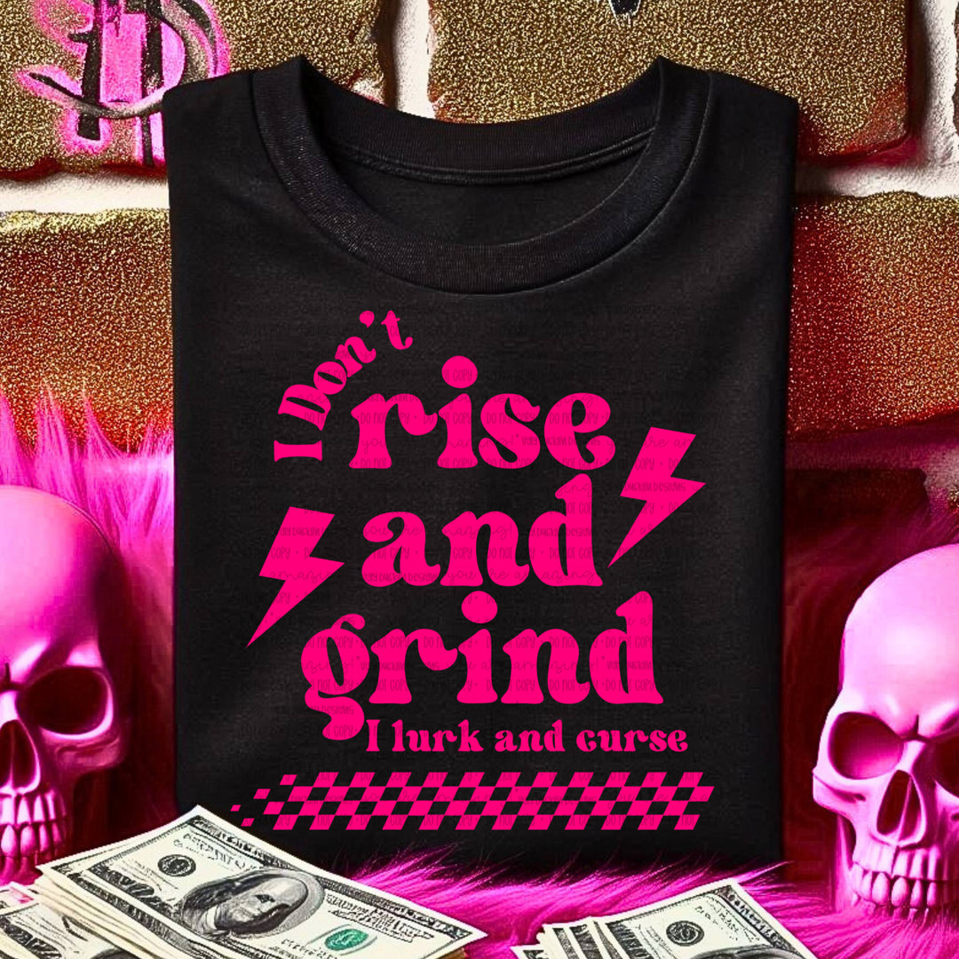 Lurk And Curse DTF Print