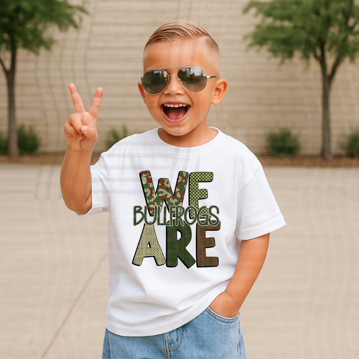 We Are Camo DTF Print