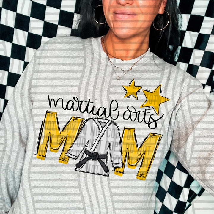 Sports Mom Martial Arts DTF Print