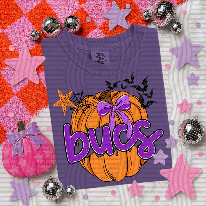 Pumpkin Pop Girly Mascots DTF Print