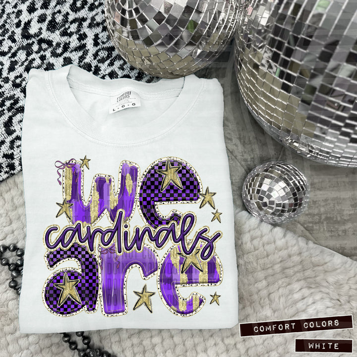 Purple We Are DTF Print