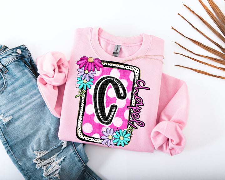 Floral Bloom DTF Print