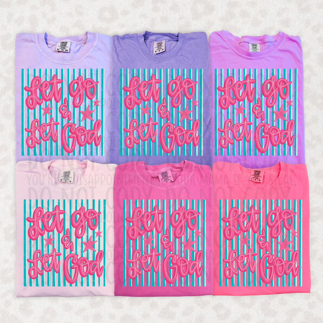 Let Go & Let God DTF Print