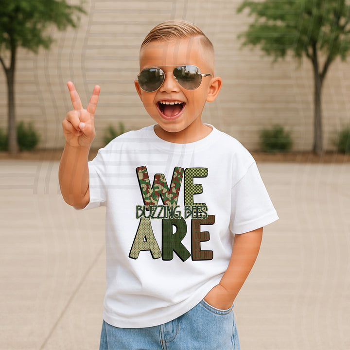 We Are Camo DTF Print